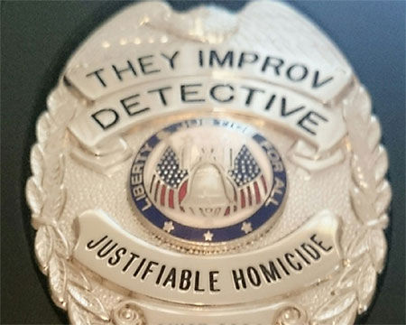 Murder Mystery Dinner Detective Badge